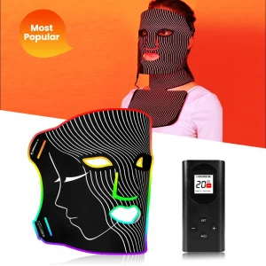 TLM200 H Schwarze LED-Gesichtsmaske