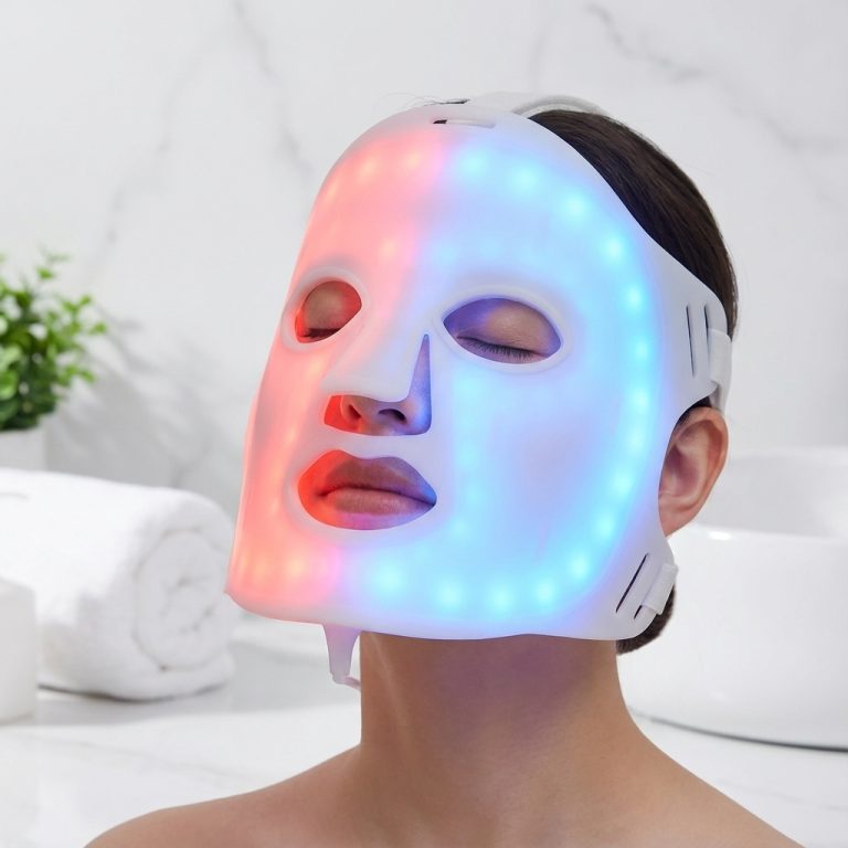 LED-Lichttherapie-Maske